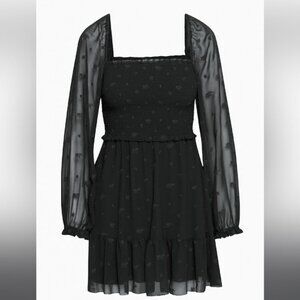 ARITZIA WILFRED Black Tempest Dress Size Small